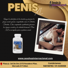 Penis XL 60 cápsulas para aumentar el tamaño del pene - SEXSHOP PLAZA NORTE.